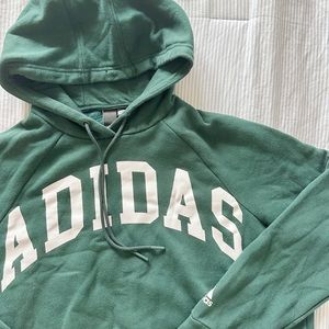 Adidas Cropped Hoodie